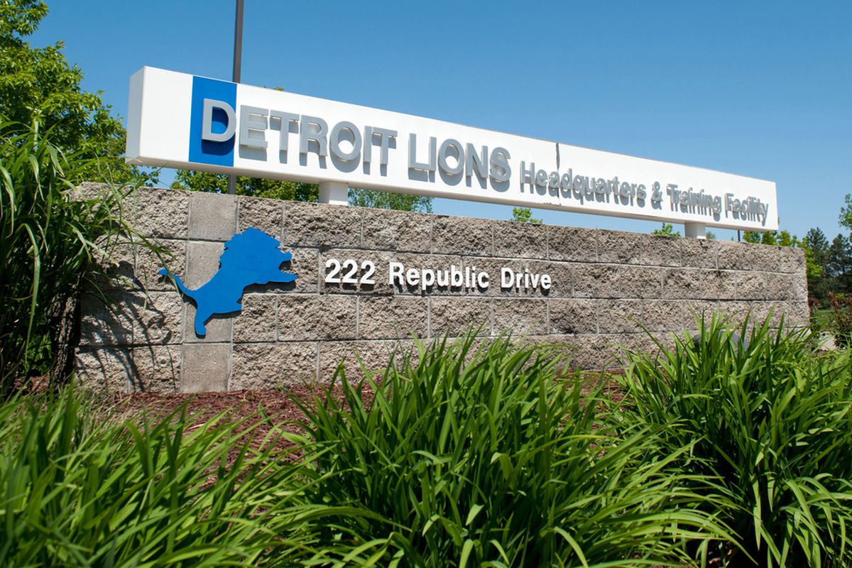May 11, 2012; Allen Park, MI, USA; Detroit Lions headquarters and training facility before rookie mini camp. Mandatory Credit: Tim Fuller-US PRESSWIRE