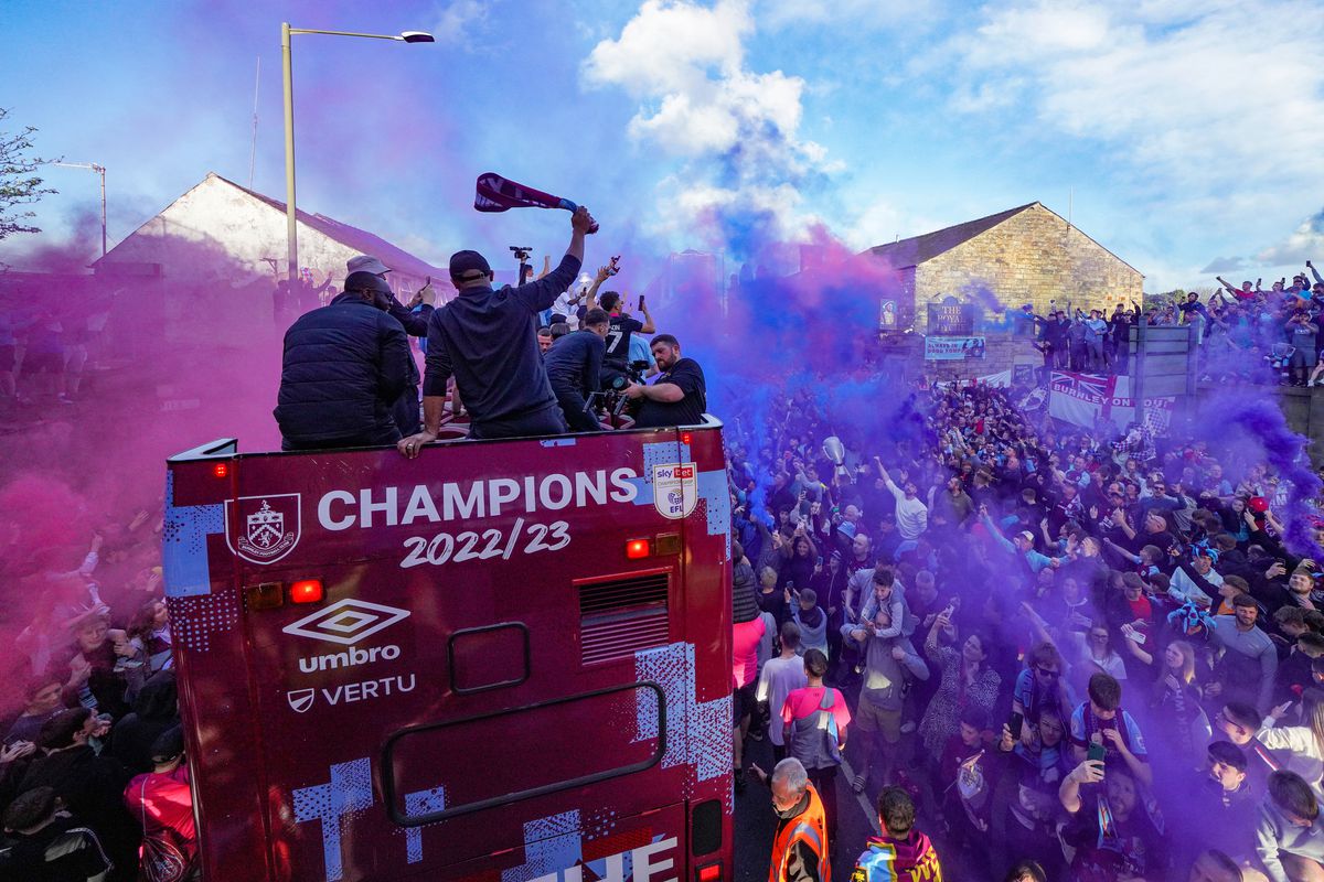 Open-top bus parade - Burnley - Premier League