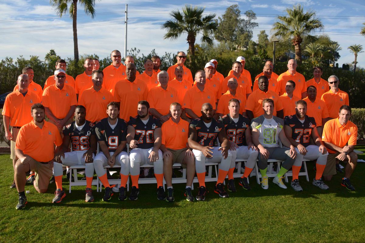 Cowboys coaches at the Pro Bowl. Too many? Too few? Just right?