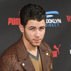 Nick Jonas arrives at the Roc Nation Pre-Grammy Brunch at RocNation Offices on Saturday, Feb. 7, 2015, in Beverly Hills, Calif. 