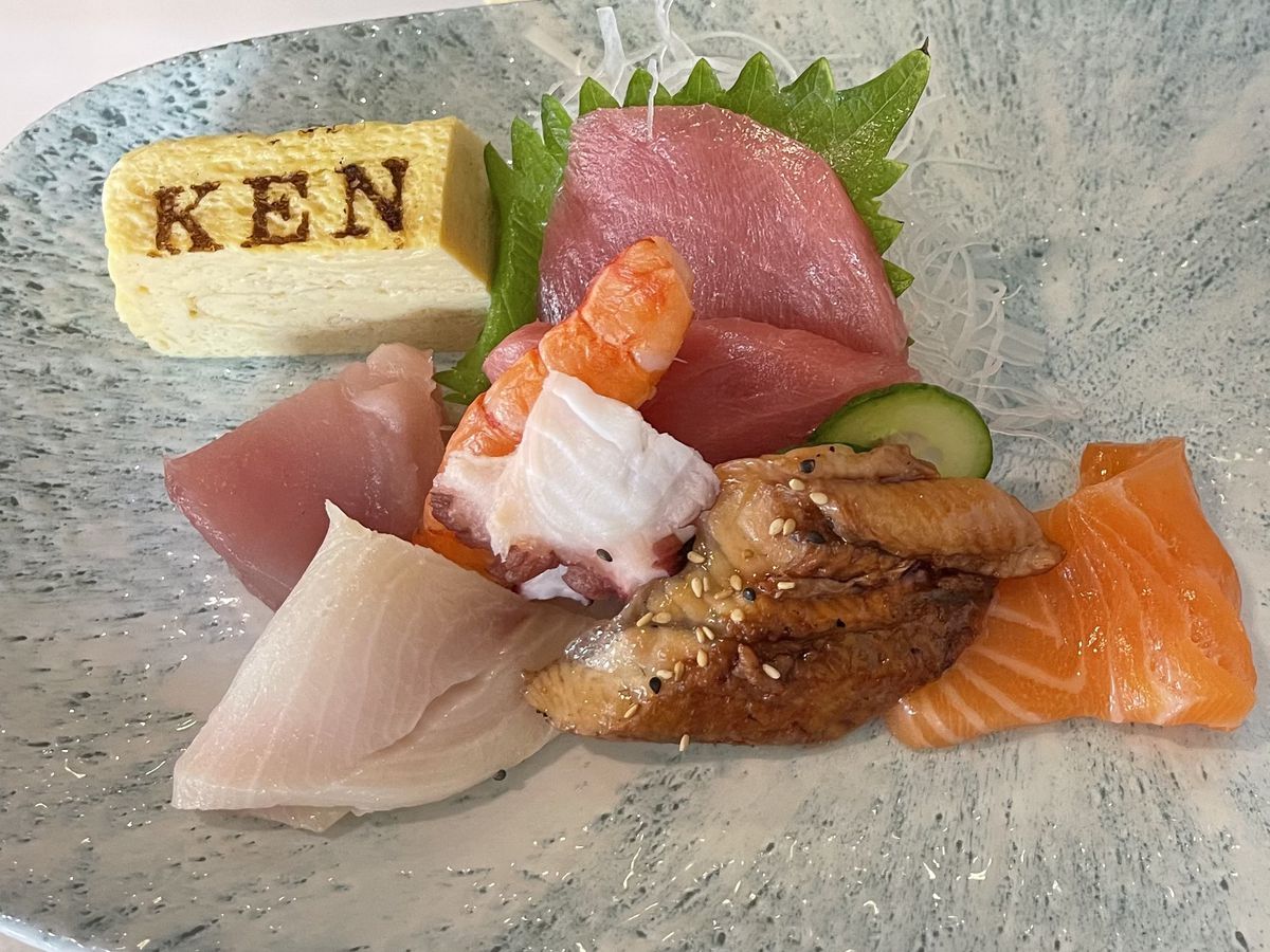 Sashimi at Ken Sushi Workshop