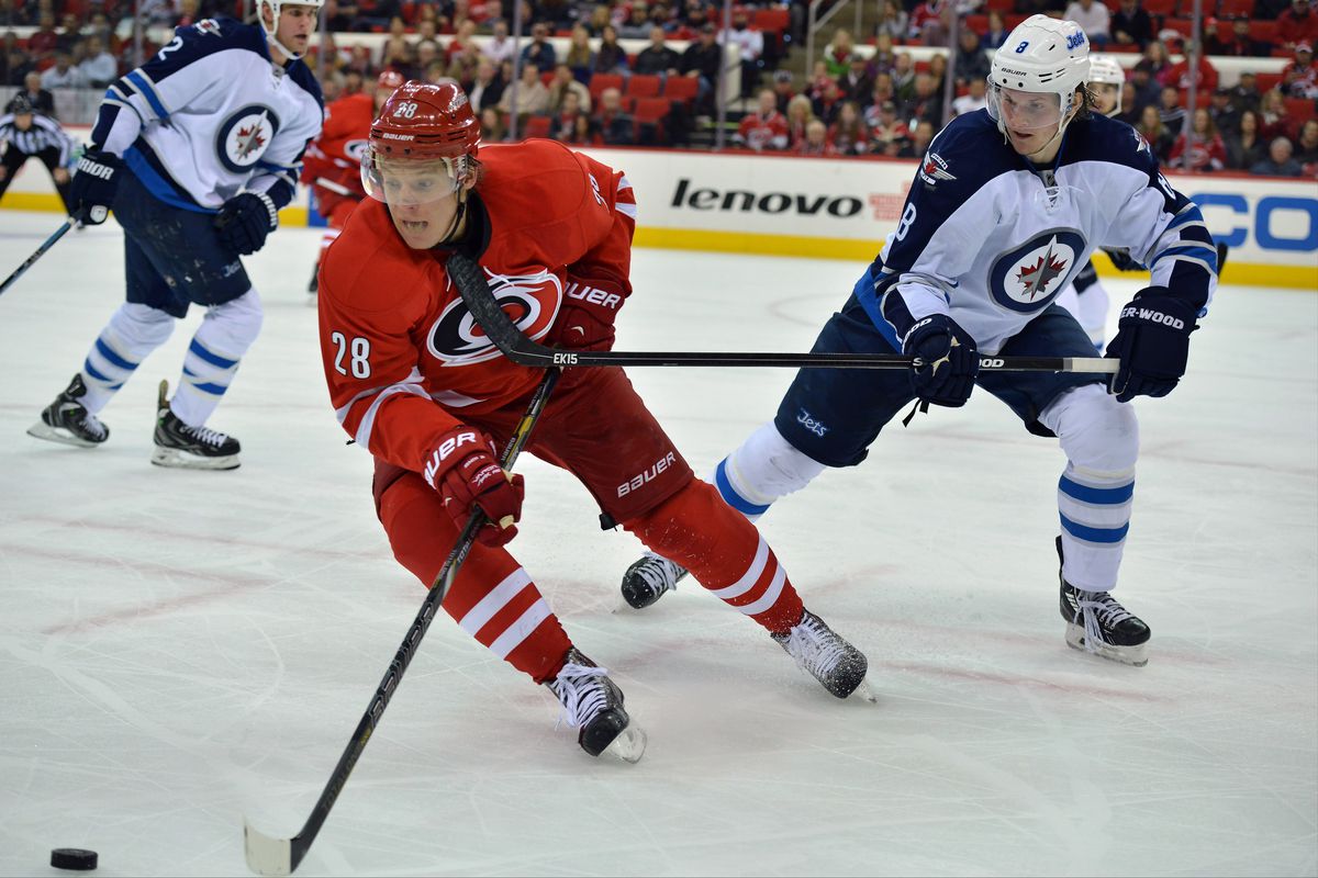 Alexander Semin in action for the Canes
