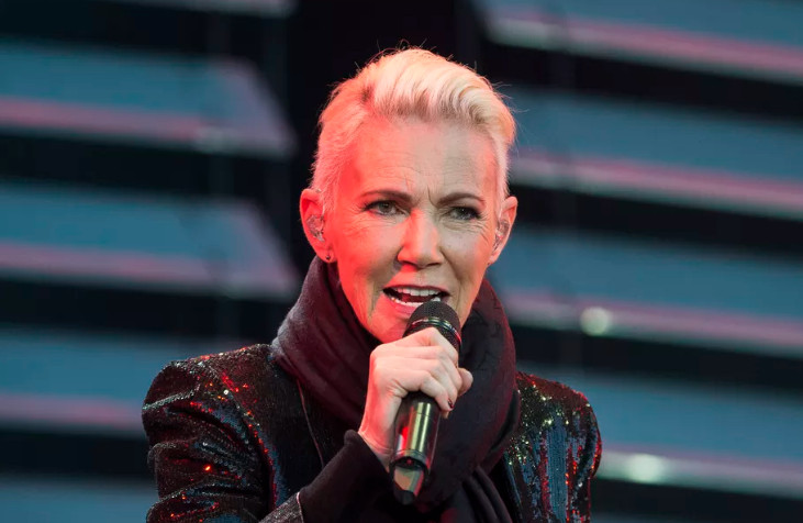Marie Fredriksson of Roxette is photographed in 2015. The singer died Monday after a long illness.&nbsp;AP