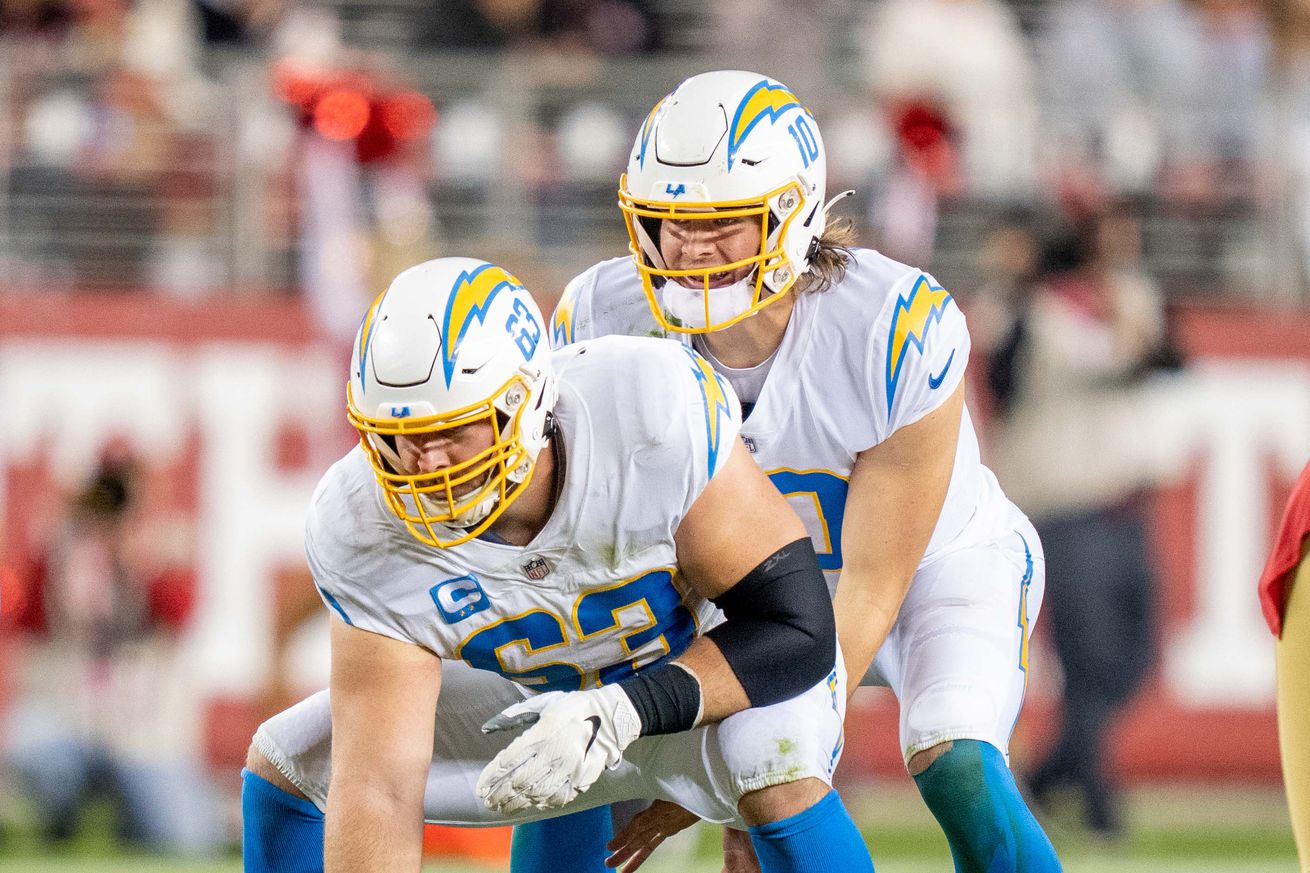 Chargers Injury Report: Corey Linsley, Mike Williams absent again on Thursday