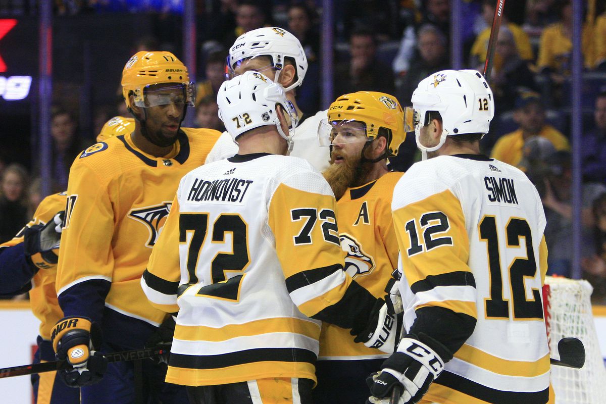 NHL: MAR 21 Penguins at Predators