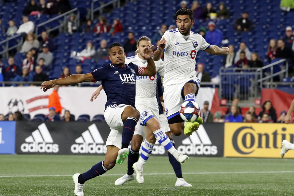 SOCCER: APR 24 MLS - Montreal Impact at New England Revolution