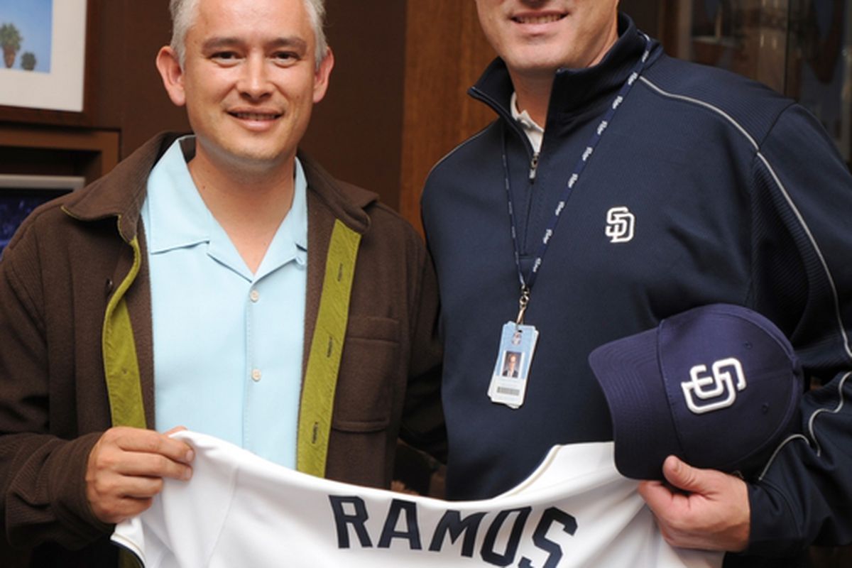 Leading by example with Padres flair