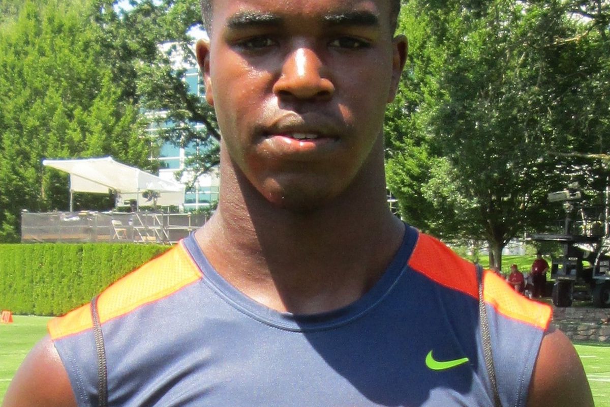 Texas commit Tyrone Swoopes was the first pick last year (Photo by the author).