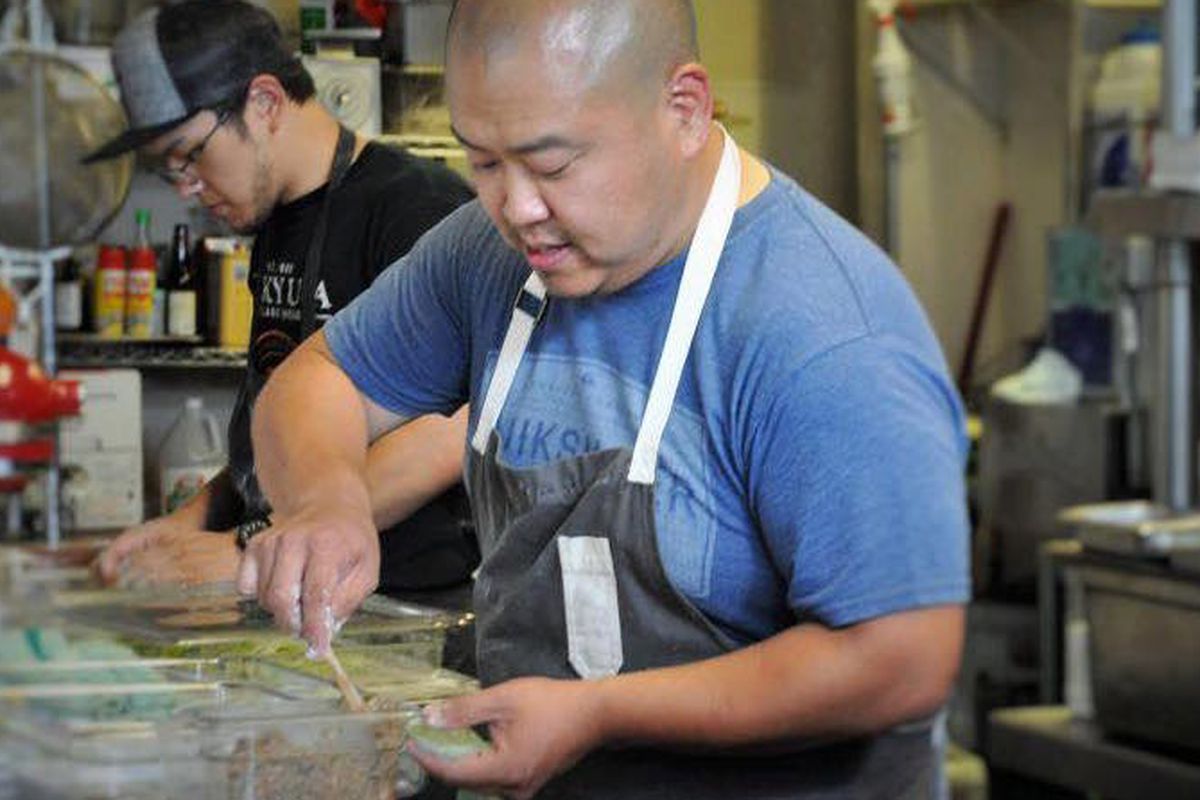 Danwei Canting chef Kyo Koo at work