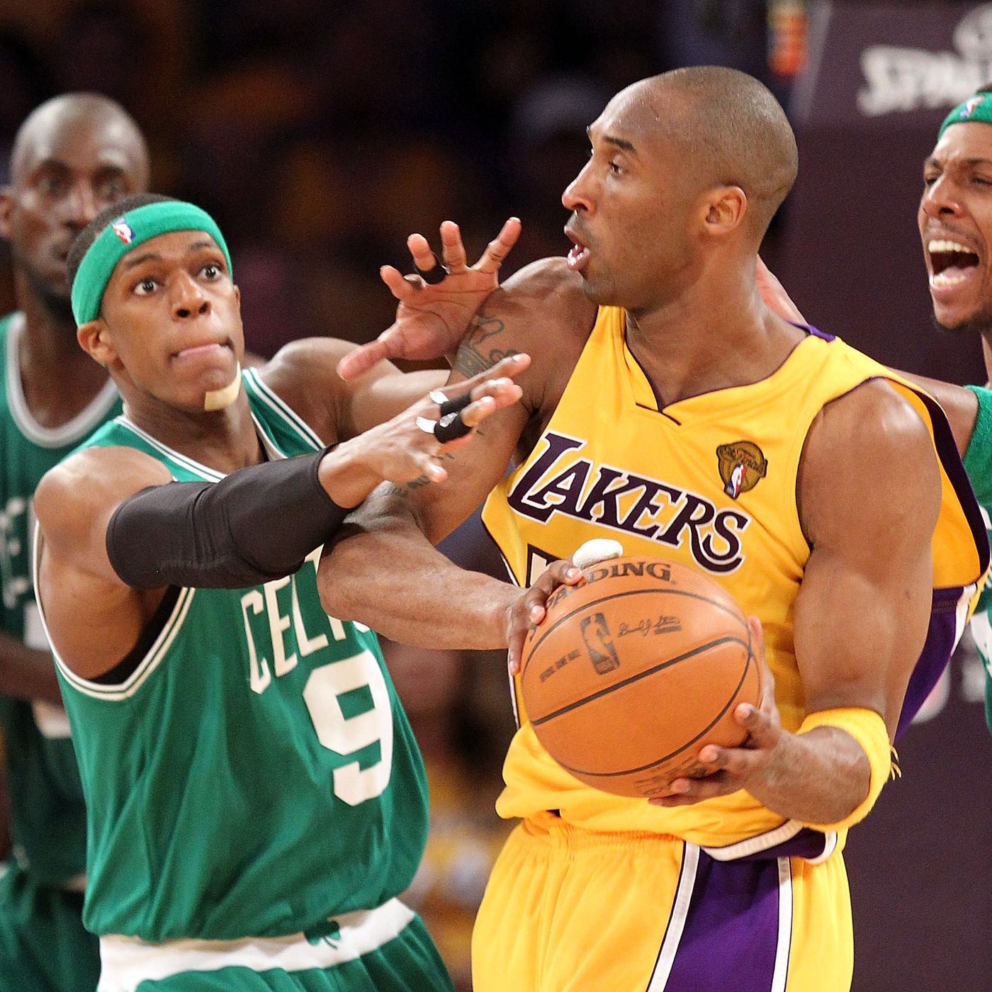 Lakers: Rajon Rondo 'pissed' to learn how Kobe Bryant beat the Celtics in  2010 NBA Finals Game Seven - Silver Screen and Roll