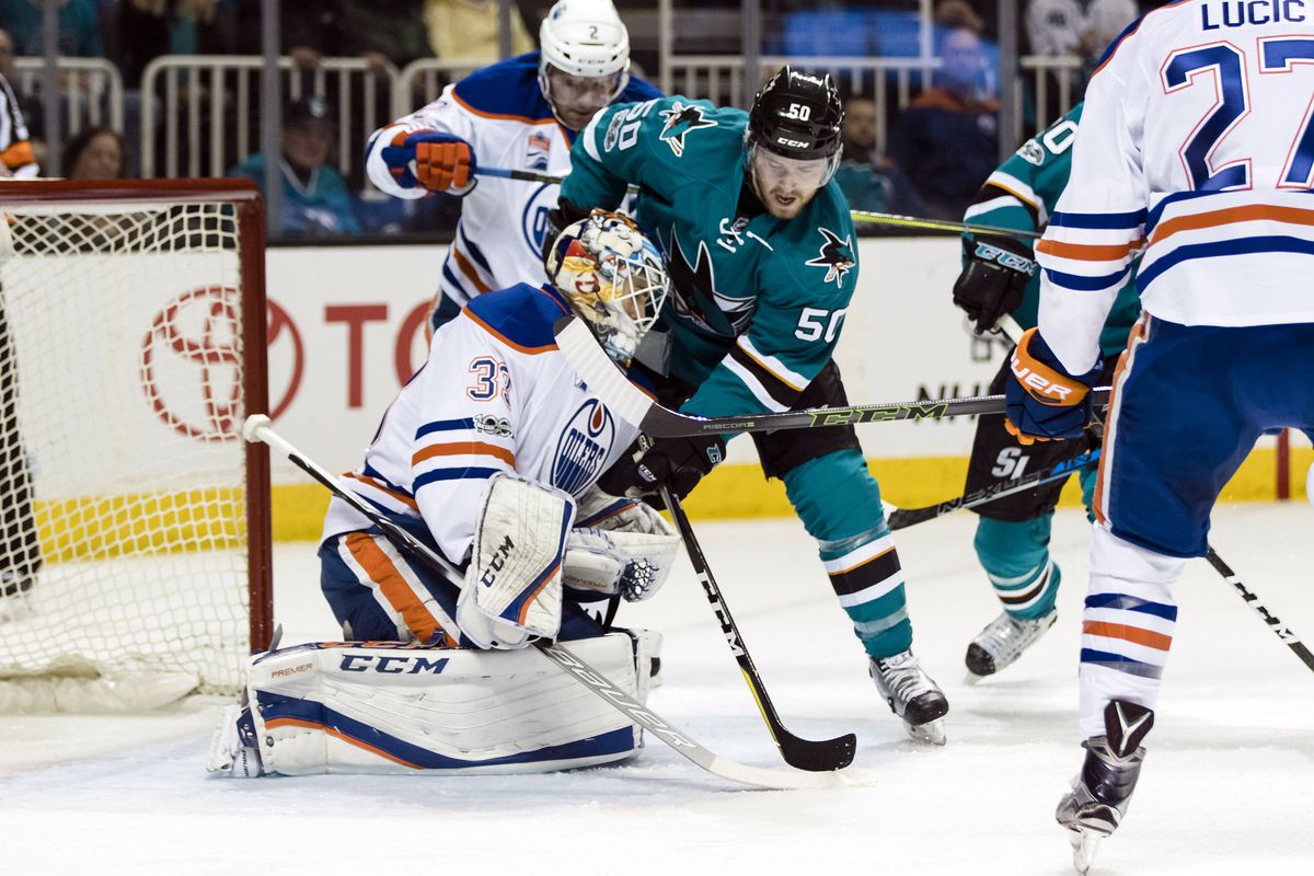 NHL: Stanley Cup Playoffs-Edmonton Oilers at San Jose Sharks