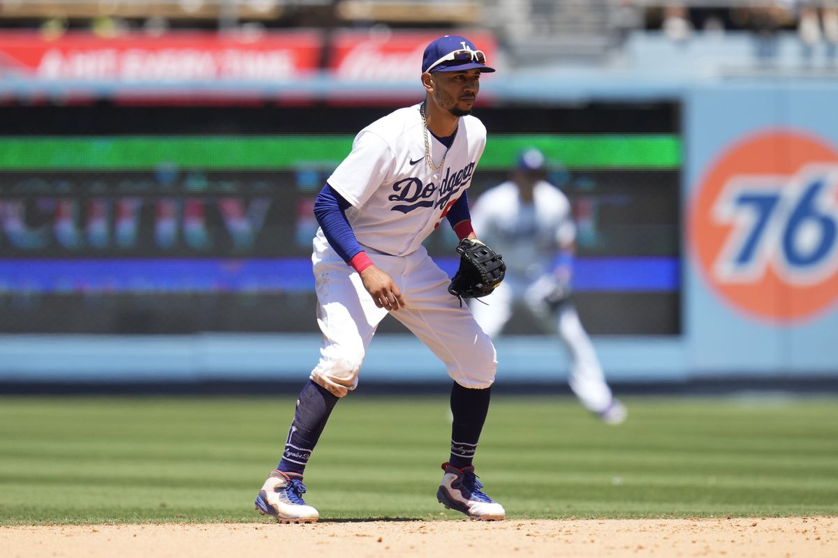 Los Angeles Dodgers defeated the Washington Nationals 7-1 during a MLB baseball game at Dodger Stadium in Los Angeles.