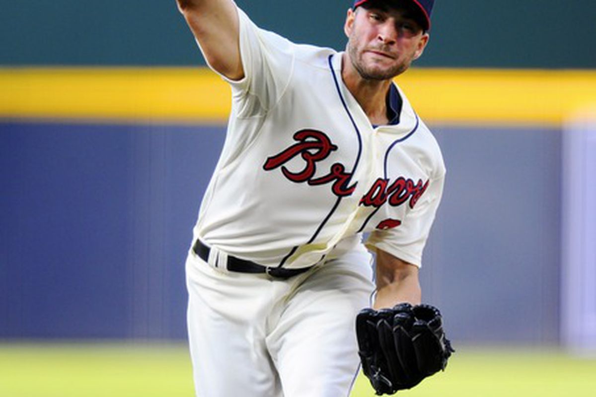 Hopefully Brandon Beachy can get back on the mound sooner rather than later. 