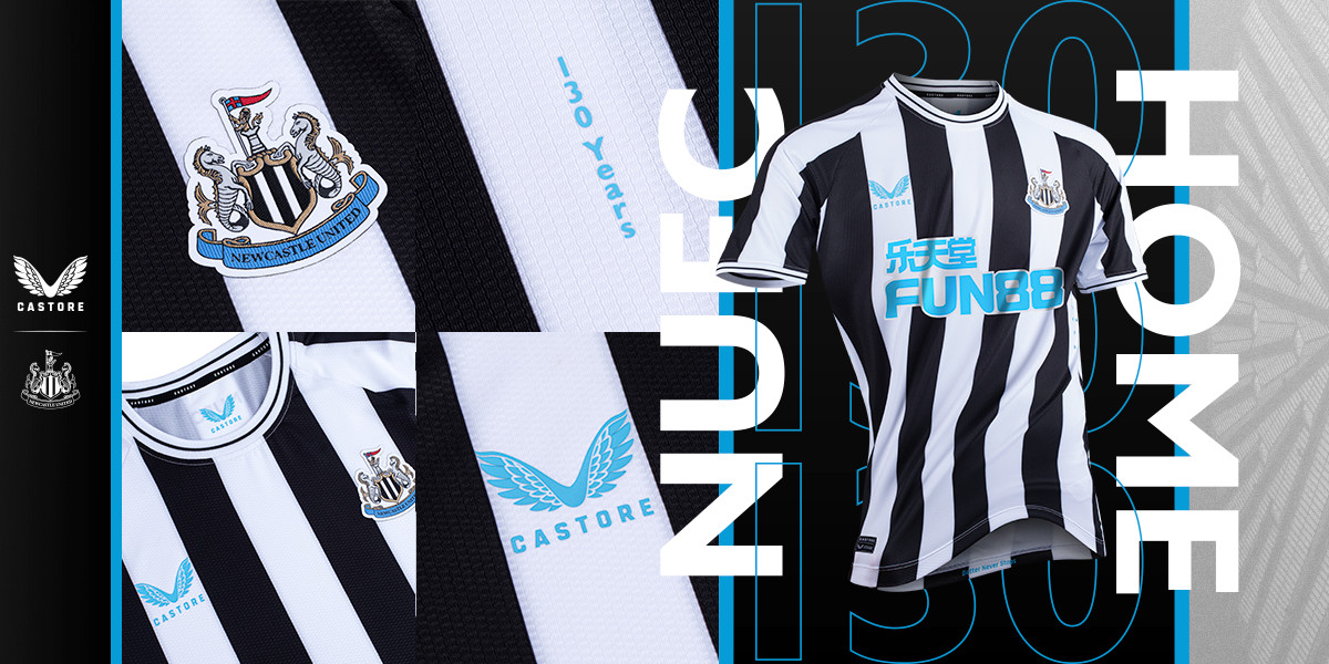 Newcastle United FC Kit Lunch Bag Stripe Back to School Official Product 