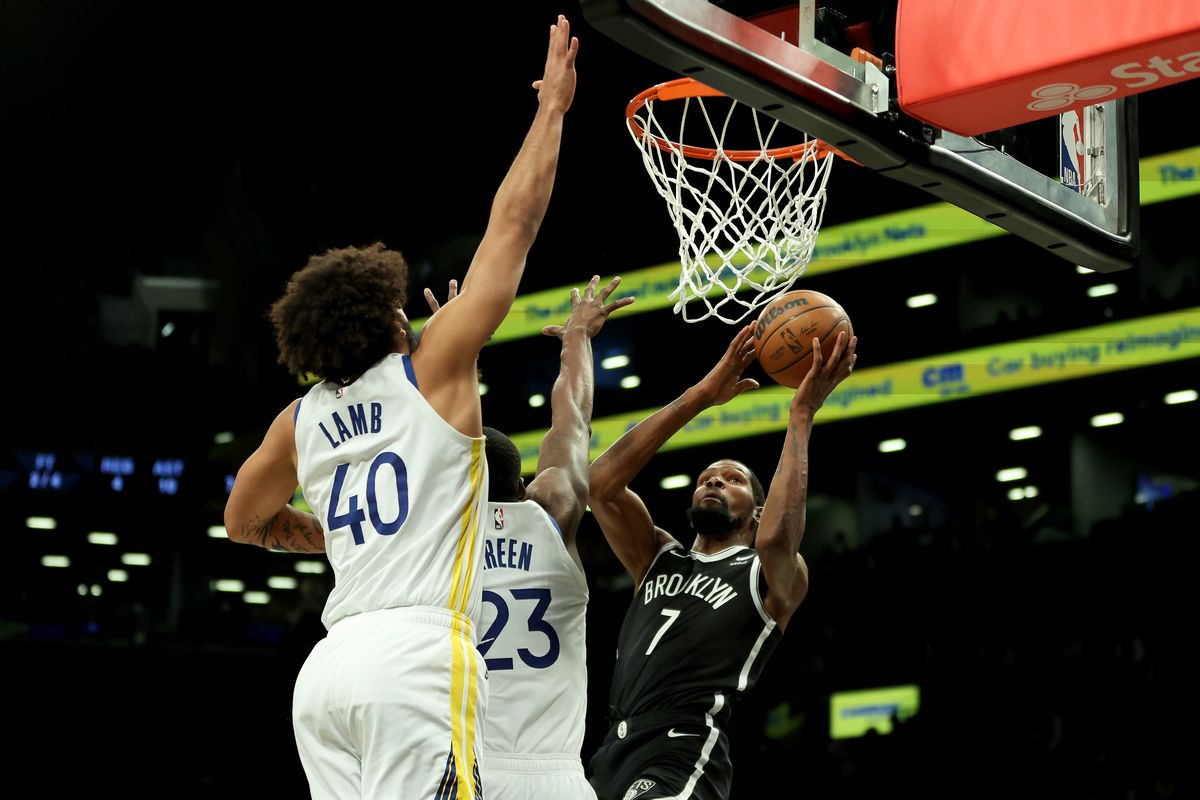 Kevin Durant Golden State Warriors v Brooklyn Nets