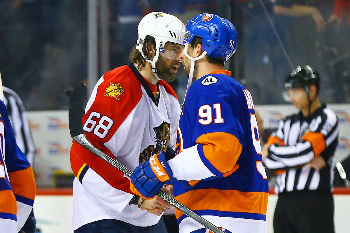 NHL: Stanley Cup Playoffs-Florida Panthers at New York Islanders