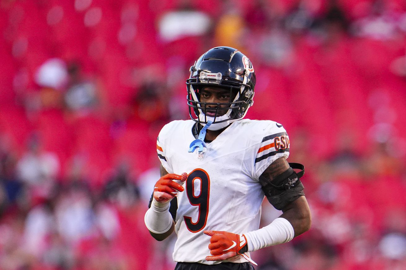 Bears Injury Designations: Jaquan Brisker and Teven Jenkins questionable, 3 ruled out