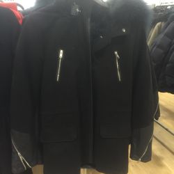 Fur coat, $495 (from $950)