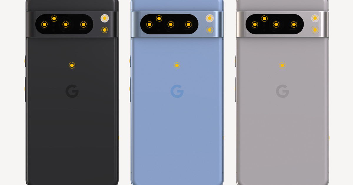 Google ponownie ujawnia Pixel 8 Pro z podglądem 360 stopni