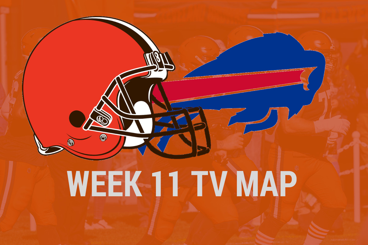 Cleveland Browns vs. Buffalo Bills: Week 11 TV Map - Dawgs By Nature