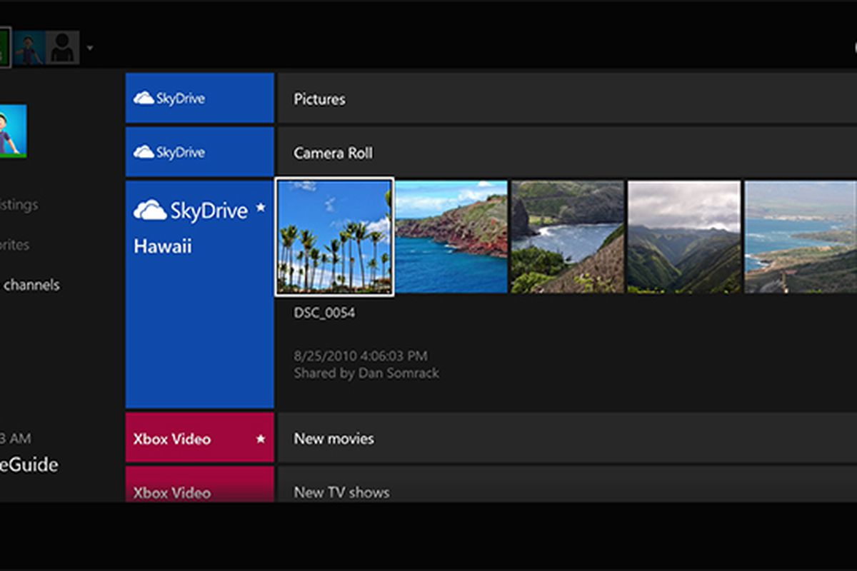 SkyDrive Xbox One