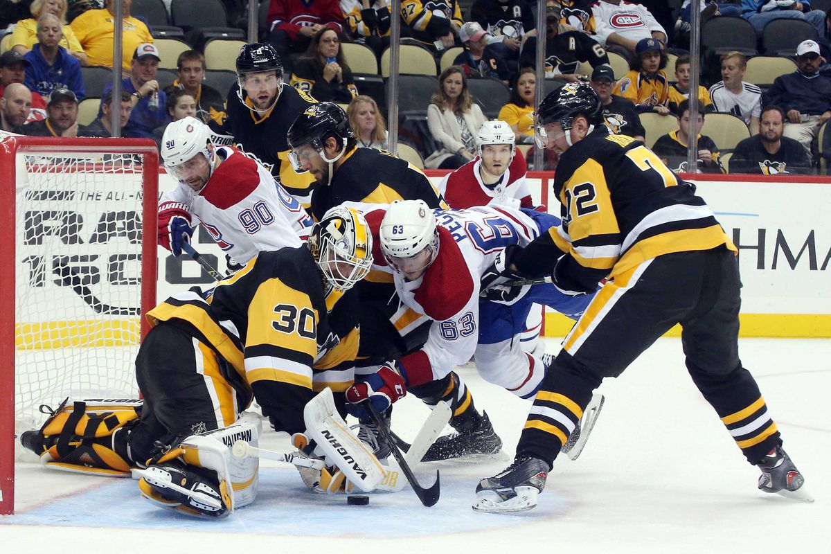 NHL: Montreal Canadiens at Pittsburgh Penguins