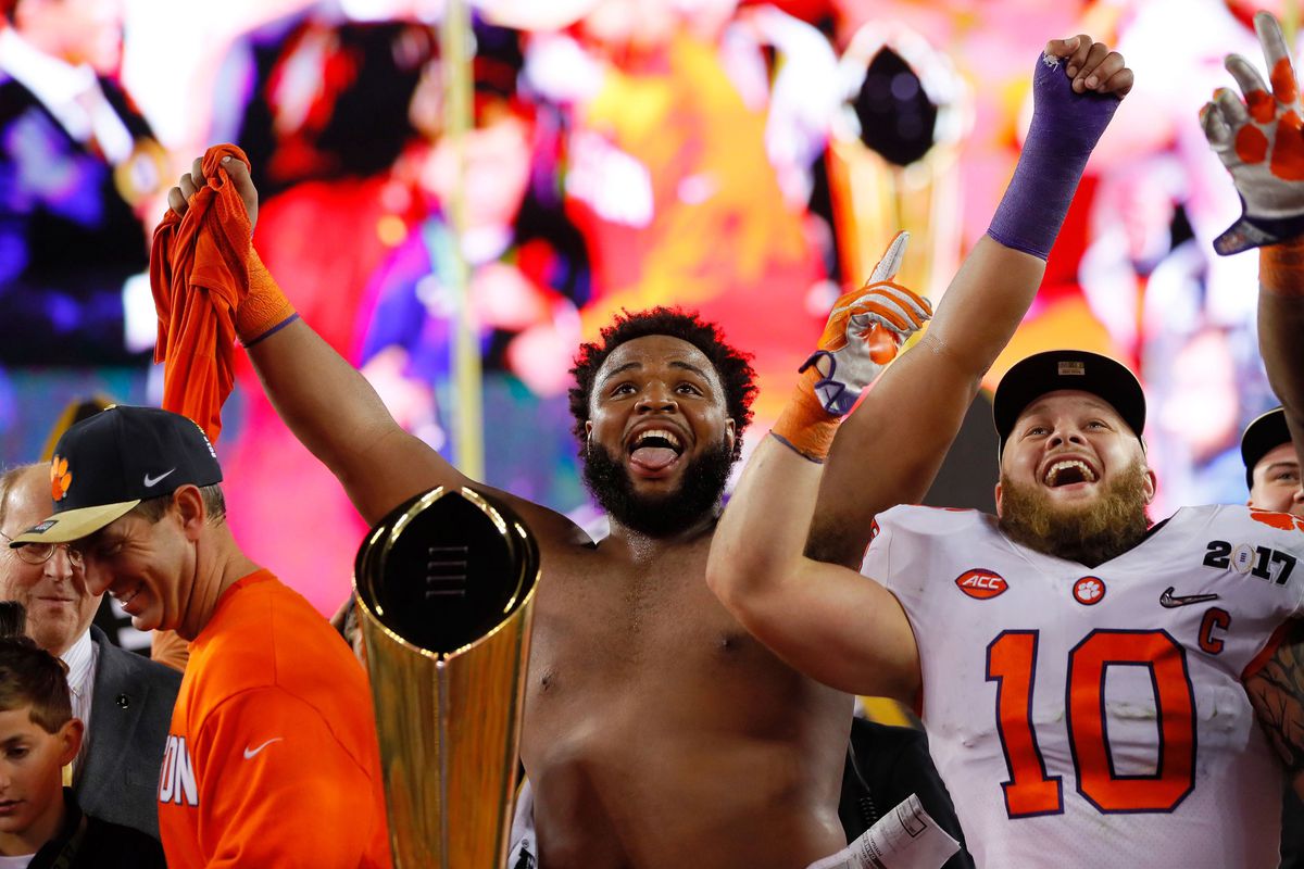 Clemson’s Christian Wilkins (Getty Images)