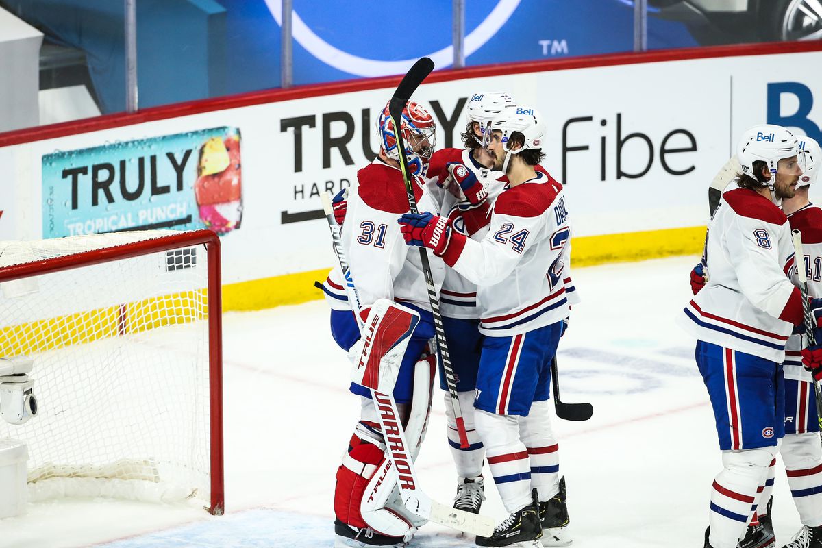 NHL: Stanley Cup Playoffs-Montreal Canadiens at Winnipeg Jets