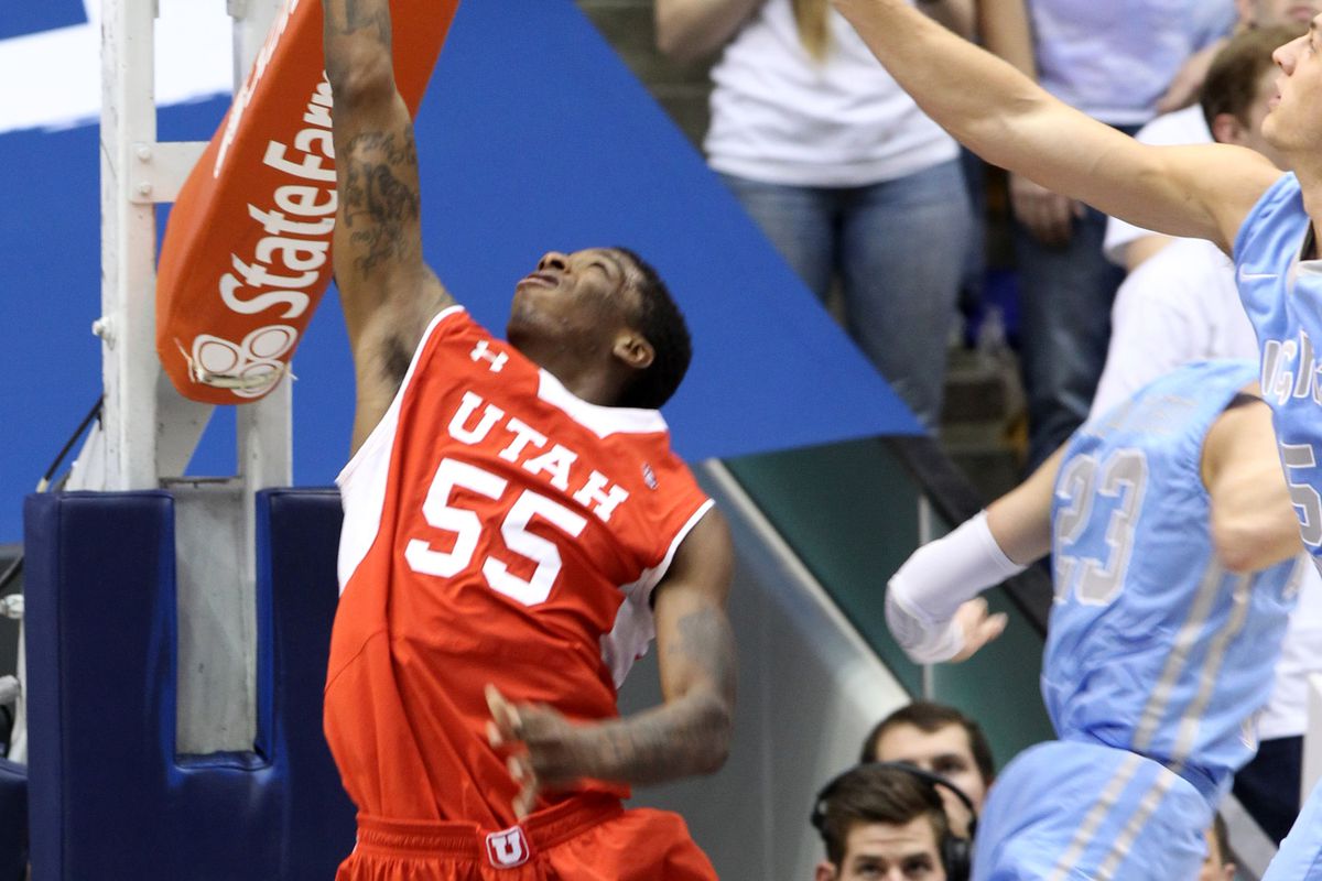Utah guard Delon Wright asserted himself in the second half of the BYU game to lead his Utes past BYU in Provo.