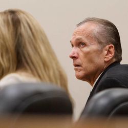 Martin MacNeill listens as his trial continues in 4th District Court in Provo, Thursday, Oct. 31, 2013. 