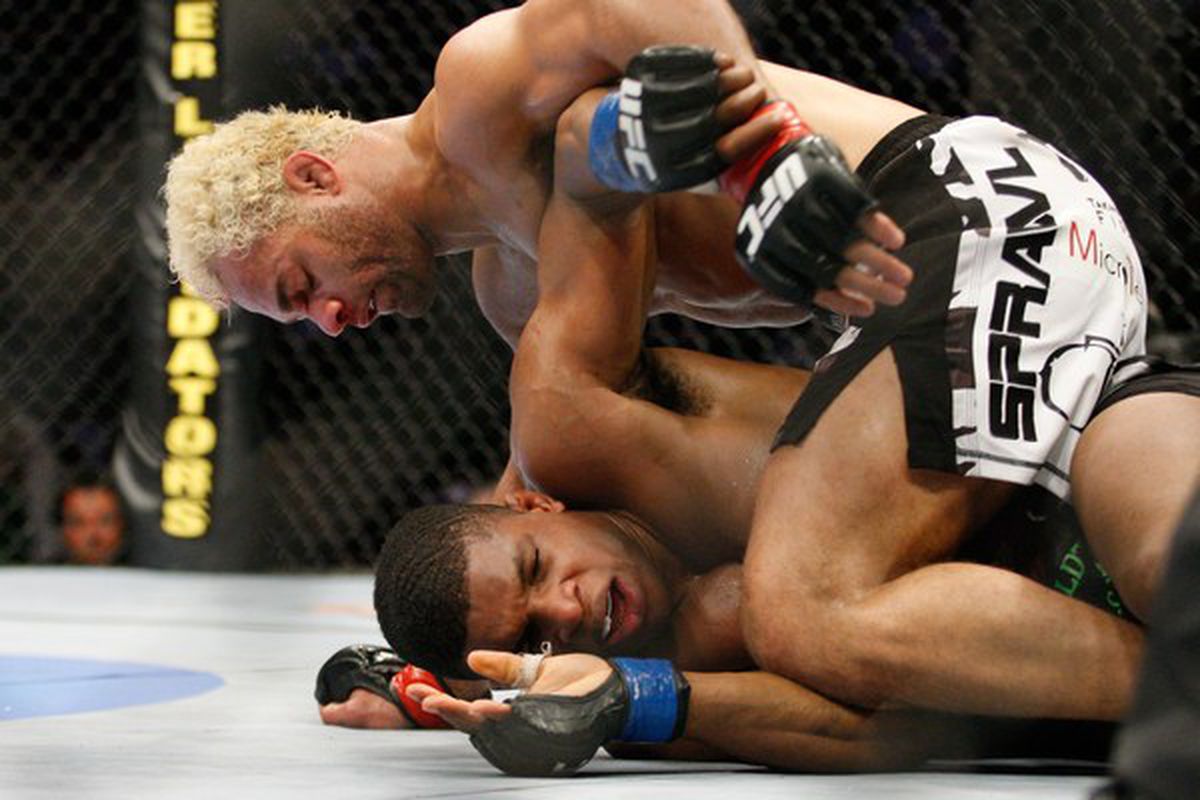 Josh Koscheck is a favorite on Saturday night, but on the fantasy books is he being given too much credit? (Photo by Richard Wolowicz/Getty Images)