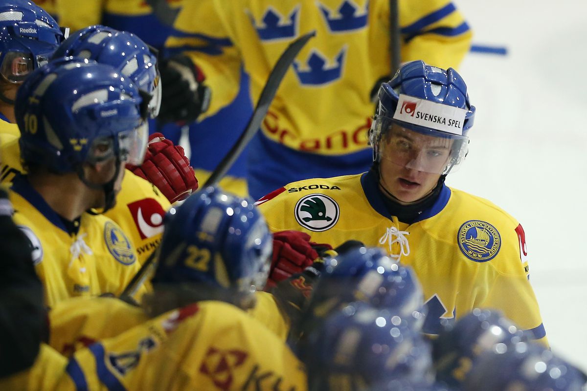 Sweden v USA Blue - 2014 USA Hockey Junior Evaluation Camp