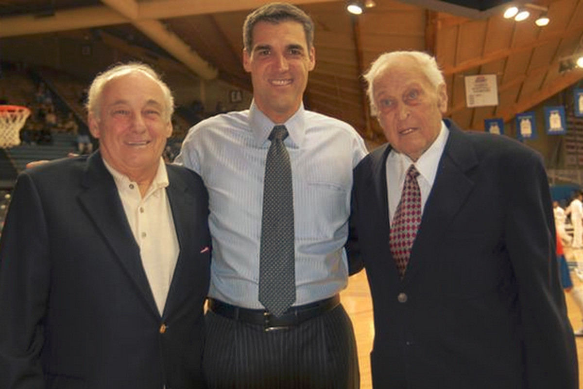 (2011) From left to right: Rollie Massimino, Jay Wright and Jack Kraft