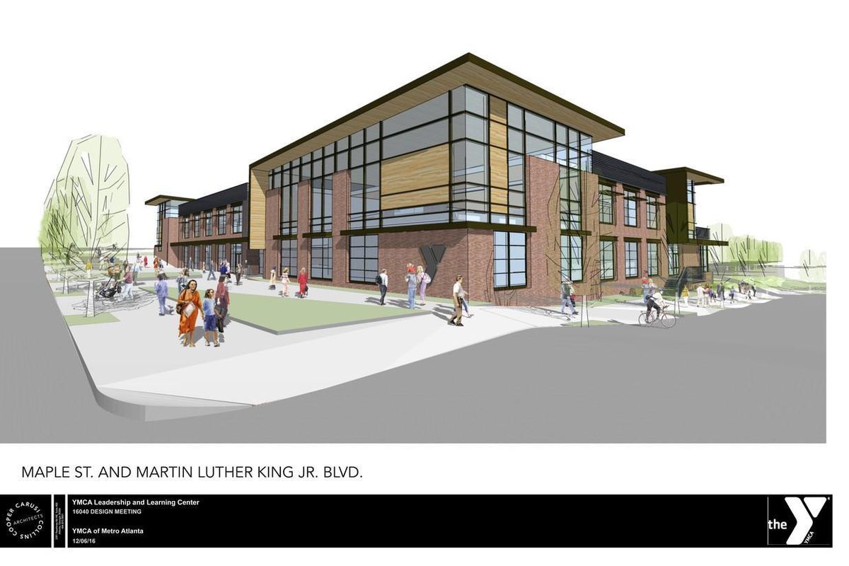 The design for YMCA’s new headquarters.