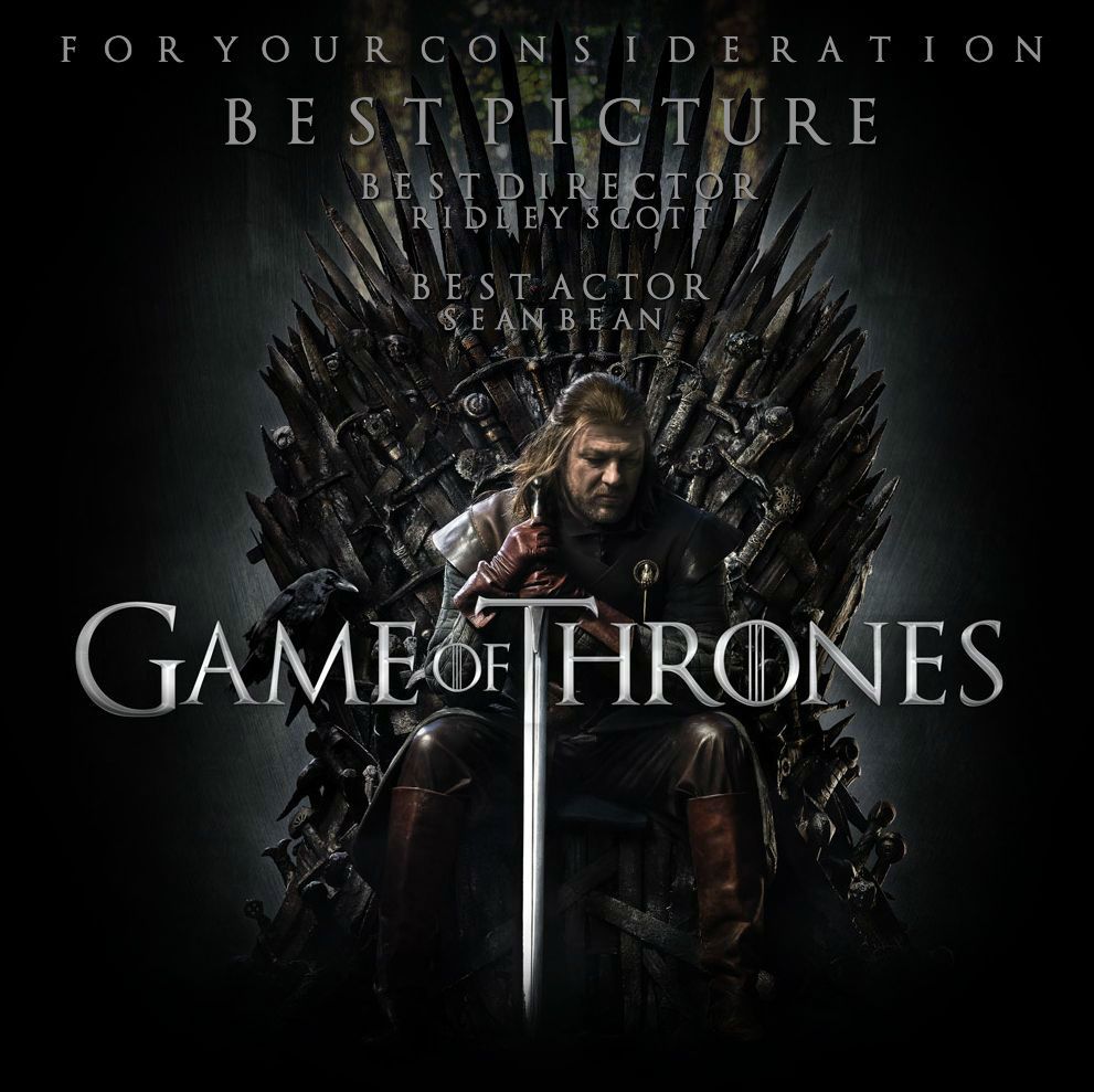 Game of Thrones for your consideration ad