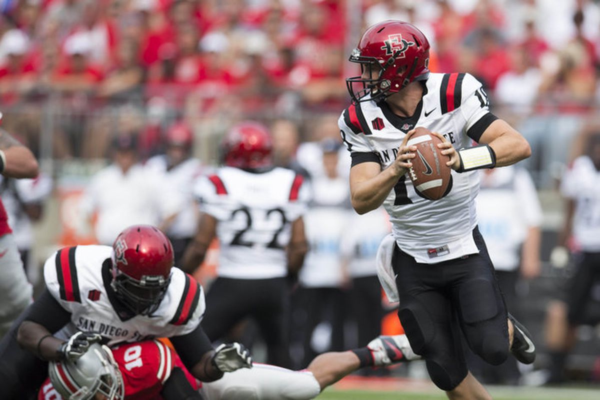 Quinn Kaehler will be making his first FBS start Saturday against Oregon St. What else do we know about the Aztecs?