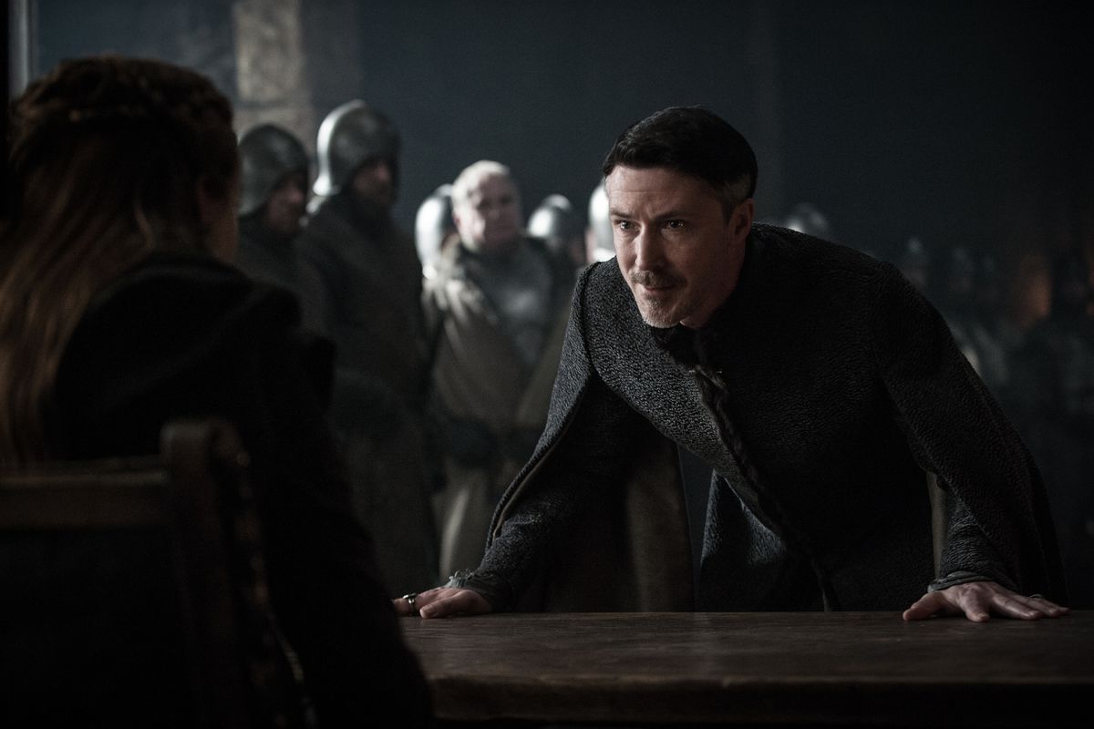 Game of Thrones 707 - Lord Petyr “Littlefinger” Baelish in Winterfell’s Great Hall