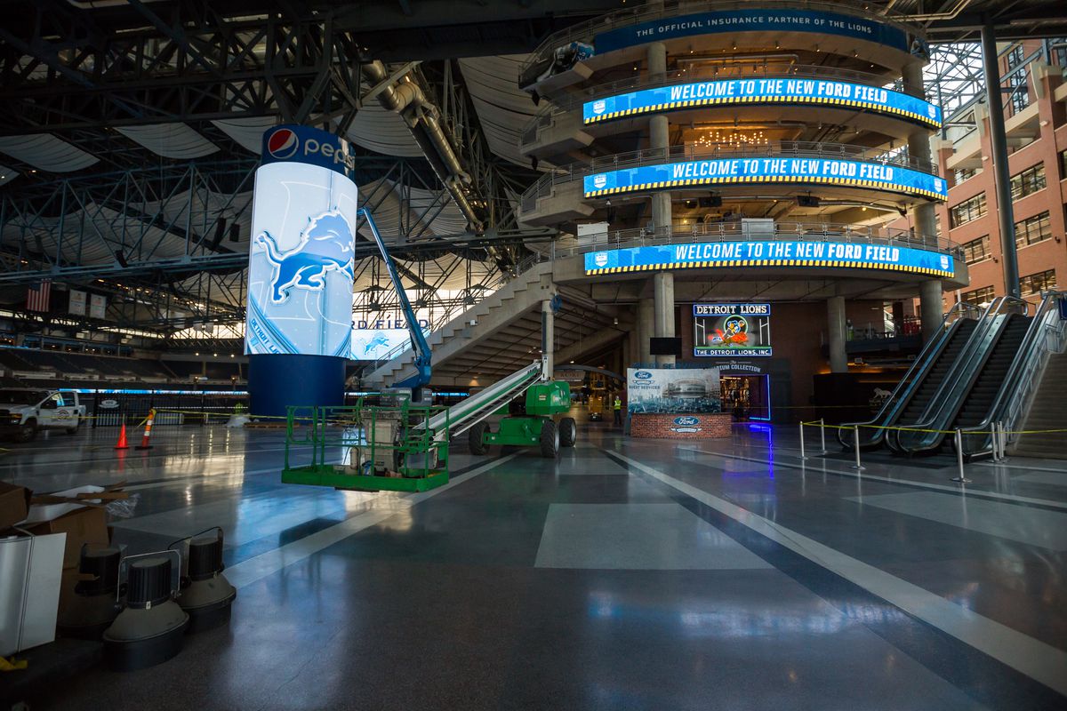 Inside Ford Field's $100M renovation - Curbed Detroit