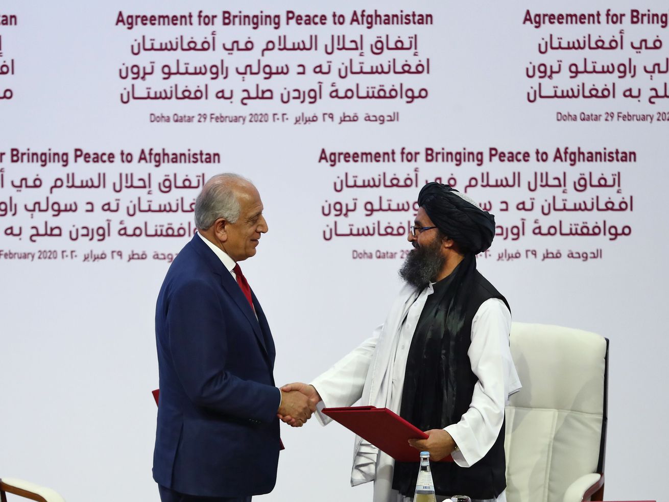 The Us And Taliban Sign Agreement Meant To End America S Longest