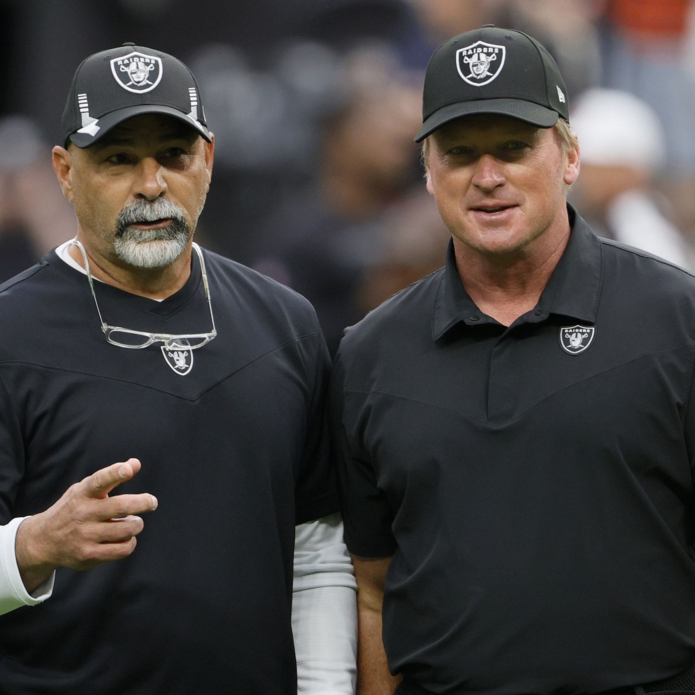 Raiders head; Rich Bisaccia replaces Jon Gruden as interim coach - Silver  And Black Pride