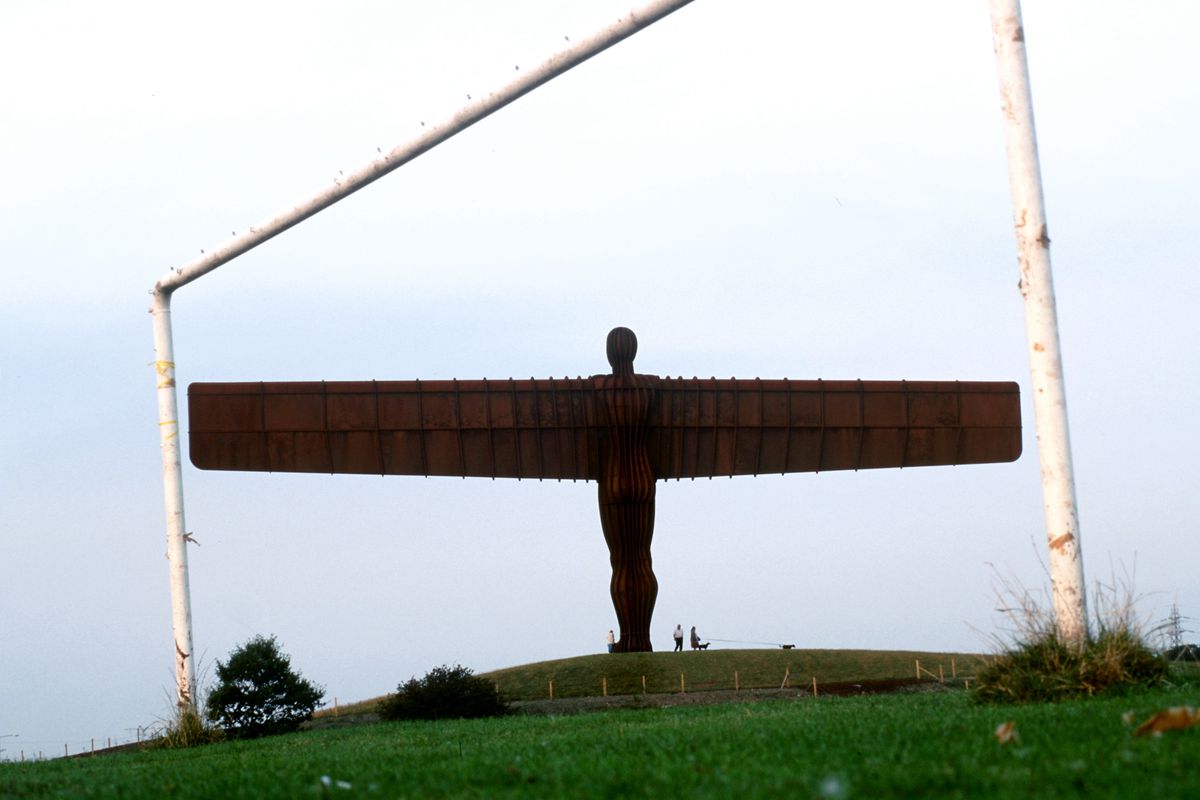 Soccer - Angel Of The North