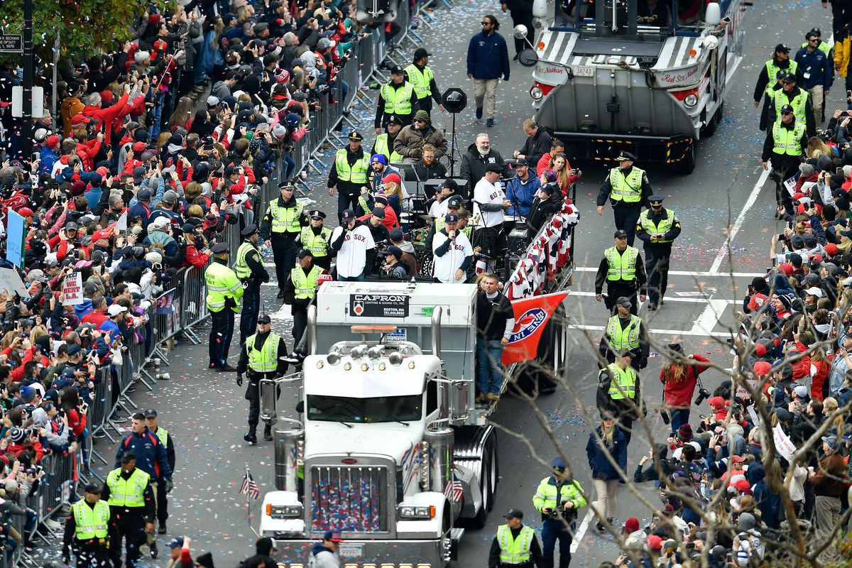 MLB: Boston Red Sox-Championship Parade