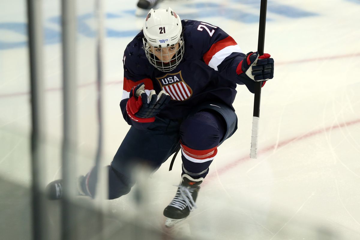 Expect to see a lot of Hilary Knight celebrating.