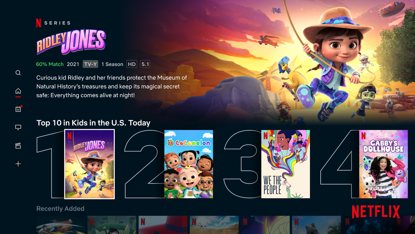 Netflix Kids' new Top 10 row makes content discovery a little easier - The  Verge