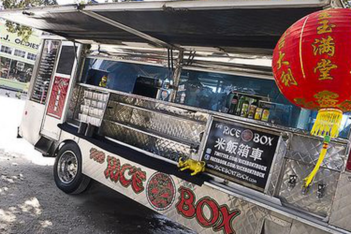 The Rice Box food truck. 