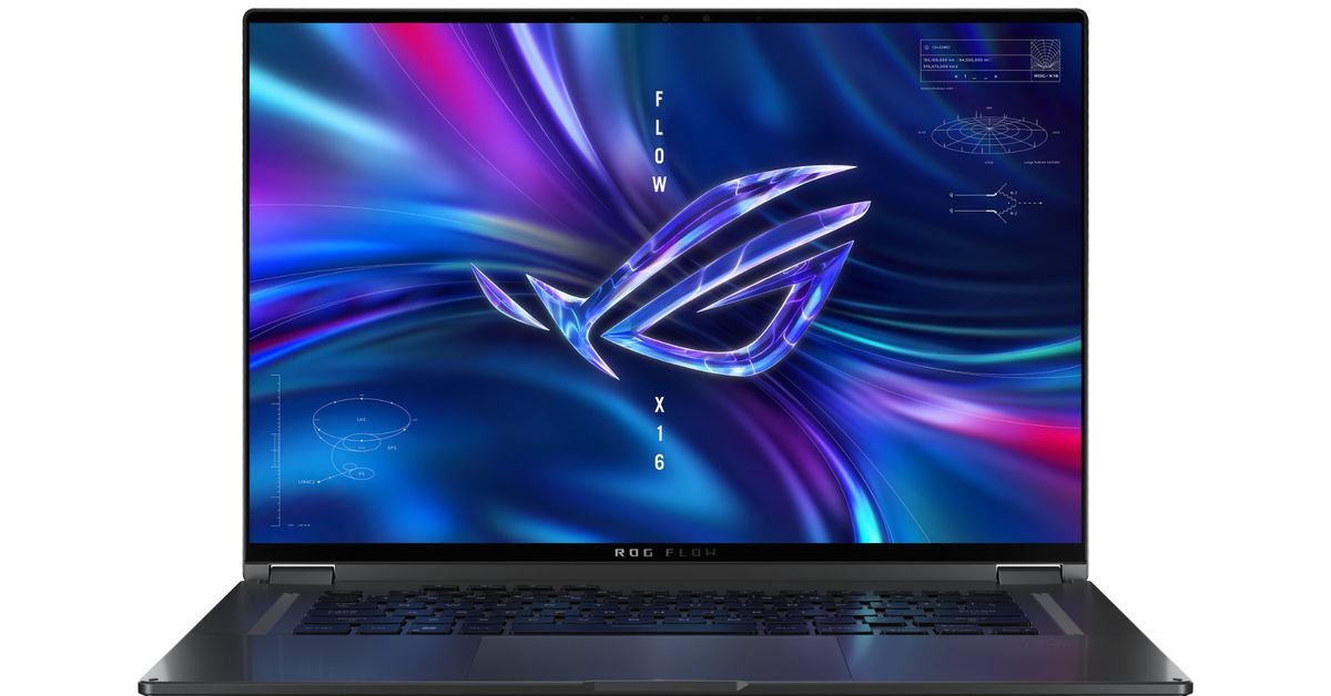 Asus’ ROG Flow X16 is a big powerful 2-in-1 gaming laptop – The Verge