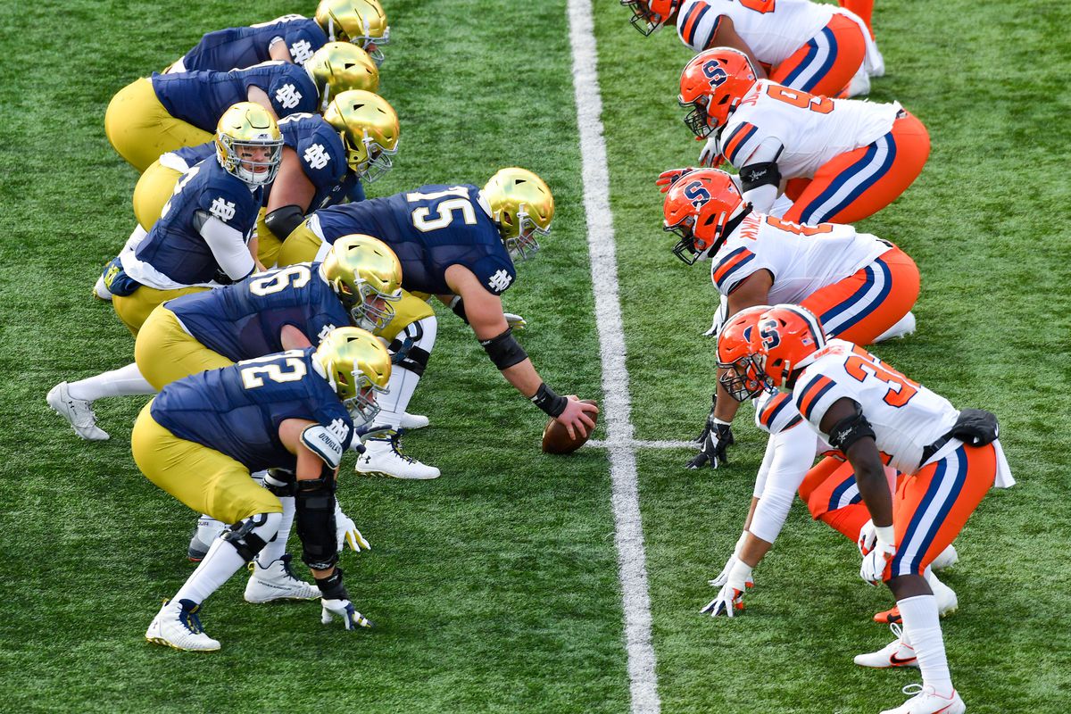 NCAA Football: Syracuse at Notre Dame