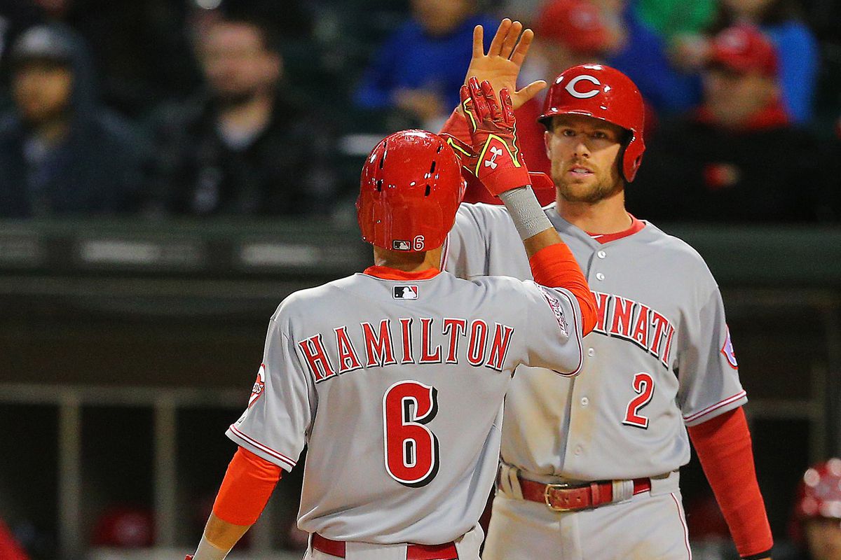 "High Five for being a Reds 2nd round draft pick!"