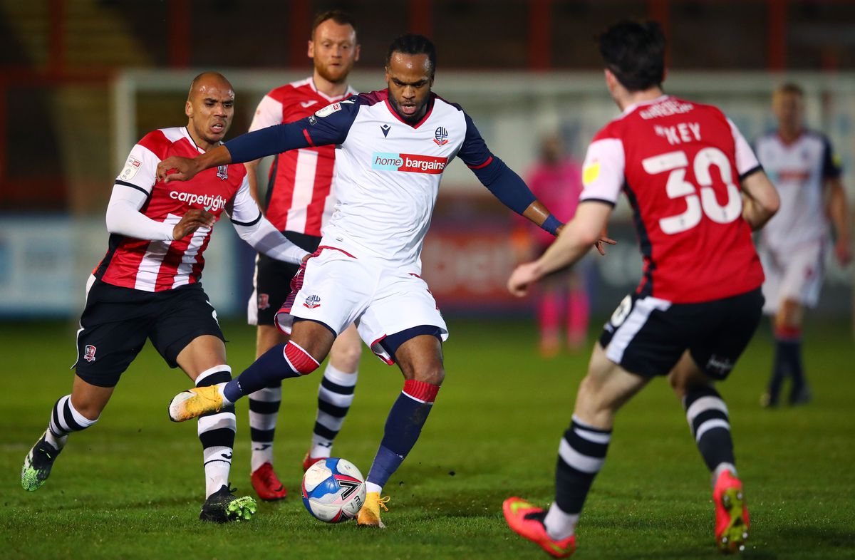 Exeter City v Bolton Wanderers - Sky Bet League Two