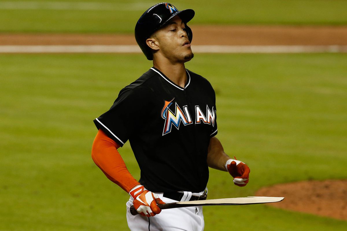 It's been a bit of a broken start of the season for Giancarlo Stanton and the Miami Marlins' offense.
